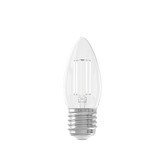 Calex Lampe LED à filament - E27 - B35 - Transparent